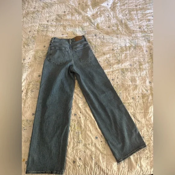 Madewell Heritage Stretch Denim Jeans in Light Blue-EXCELLENT condition - Picture 7 of 11